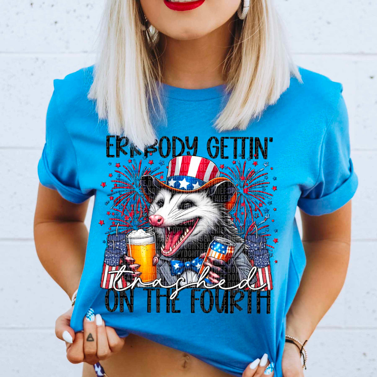 Errbody gettin on the fourth 32528 DTF transfer