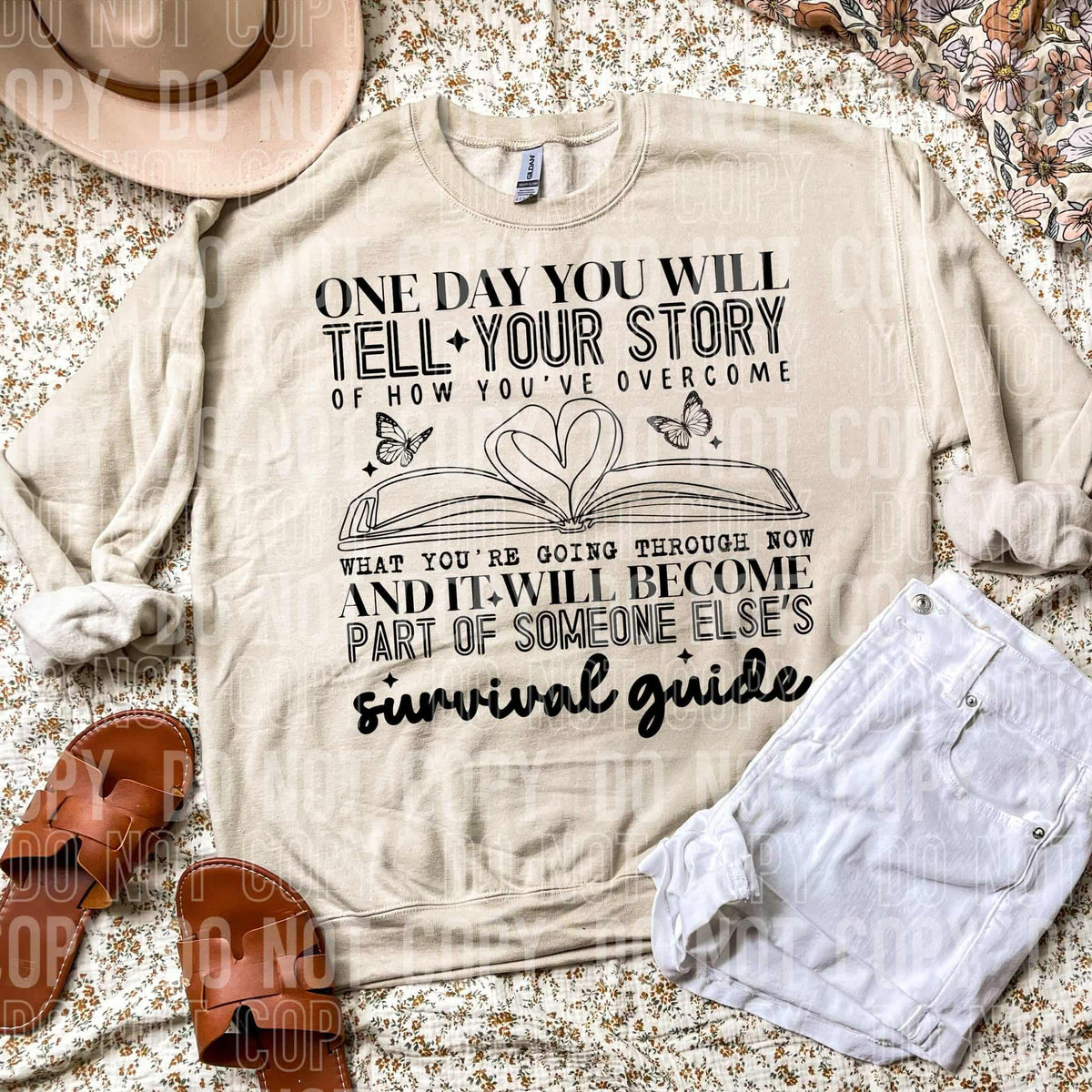 Tell your Story BLACK (SBB) DTF transfer