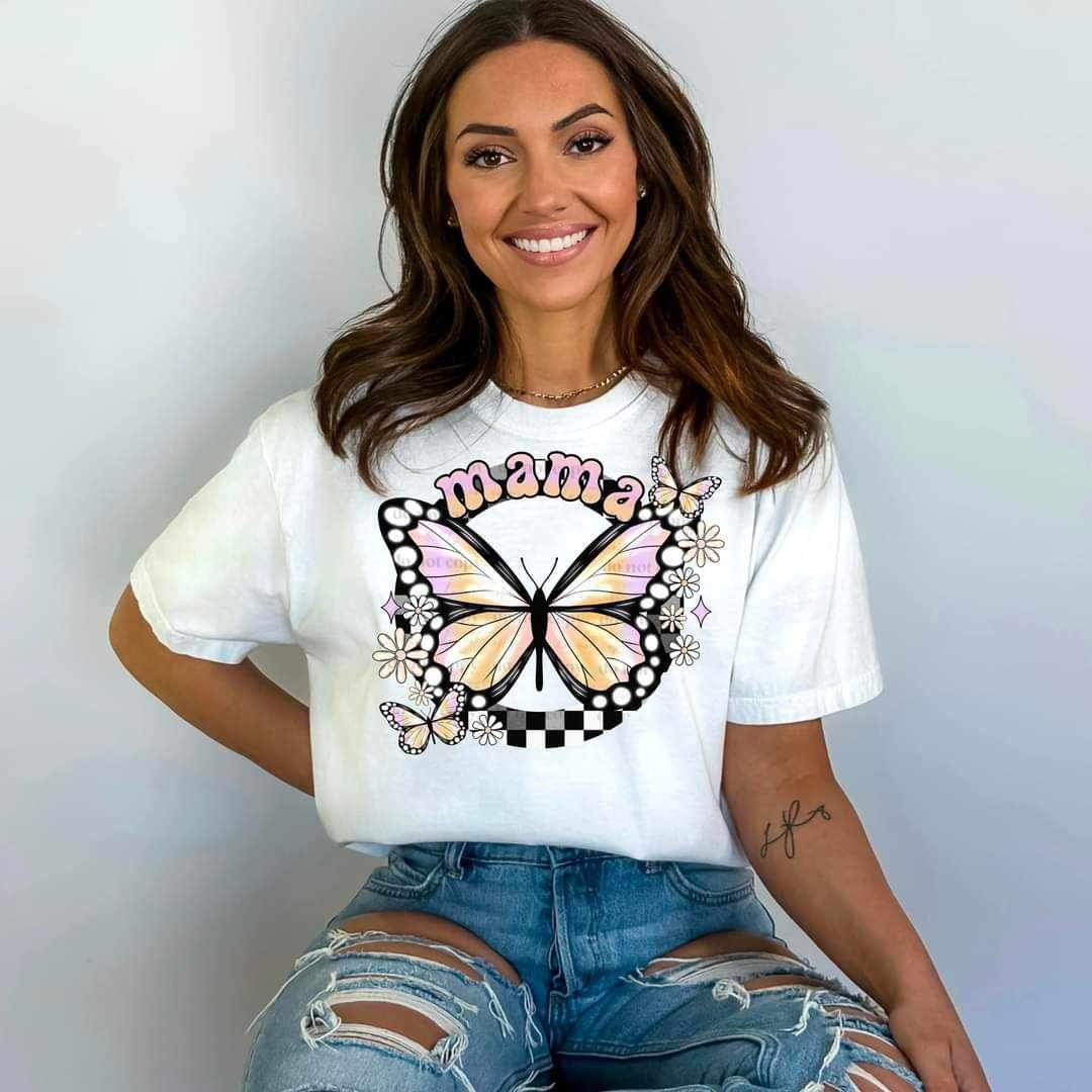 Mama butterflies 23380 DTF transfer