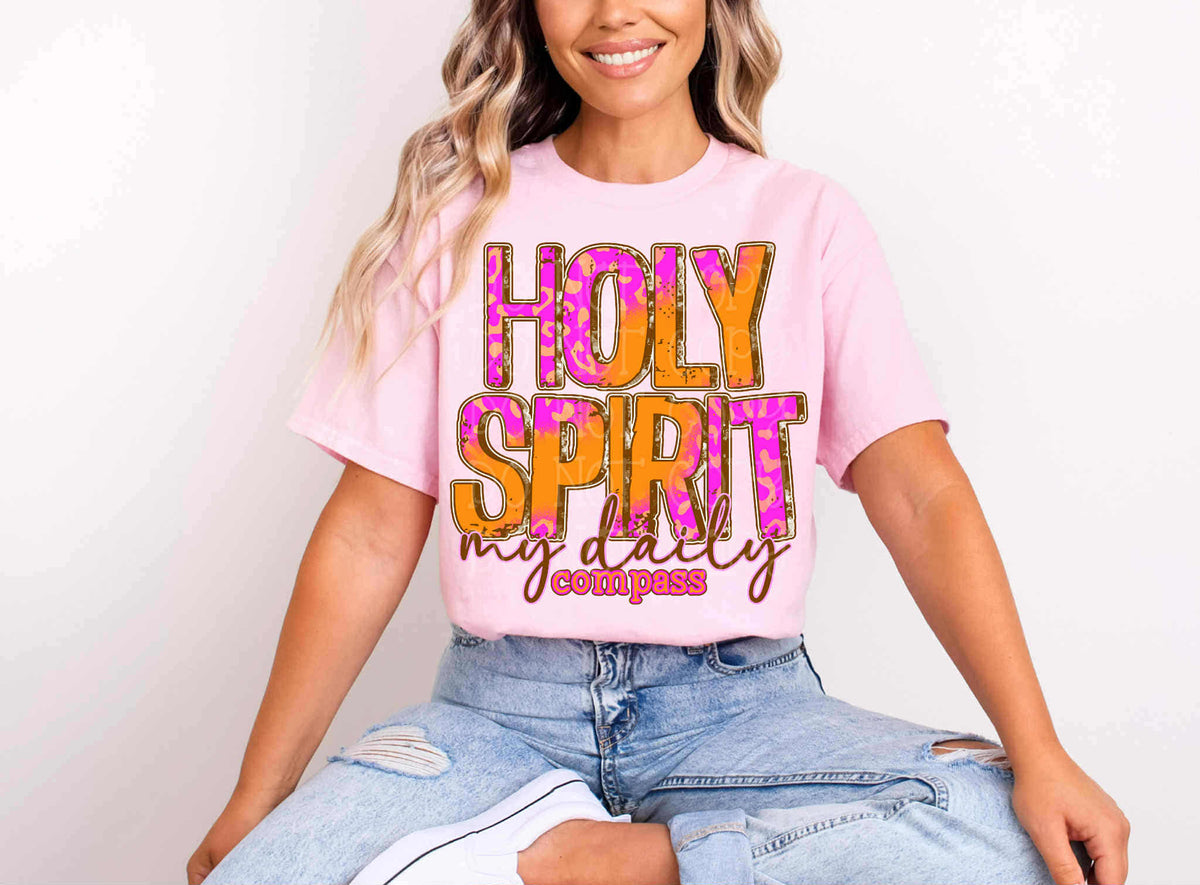 Holy Spirit my daily compass EXCLUSIVE DTF Transfer