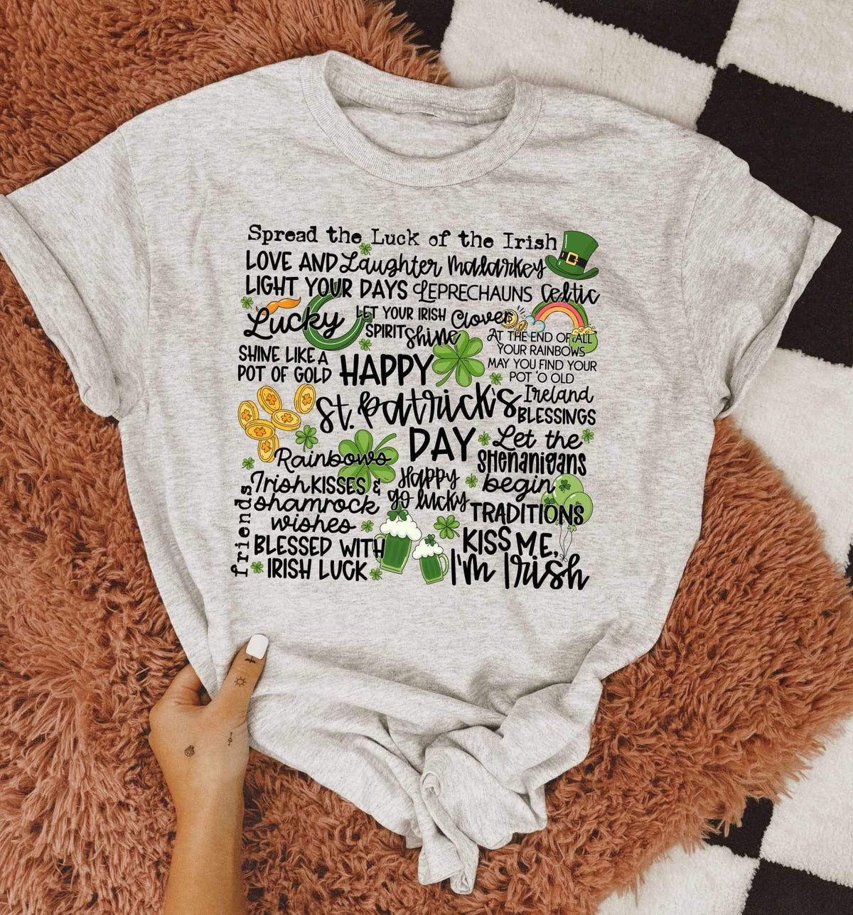 Happy st patricks days subway COLOR 23421 DTF transfer