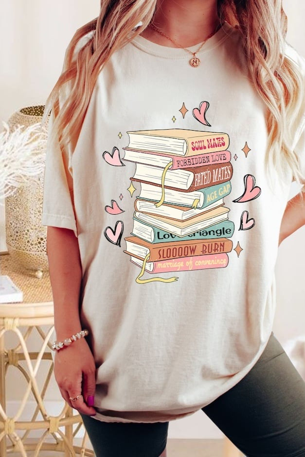 Book trope books 32545 DTF transfer