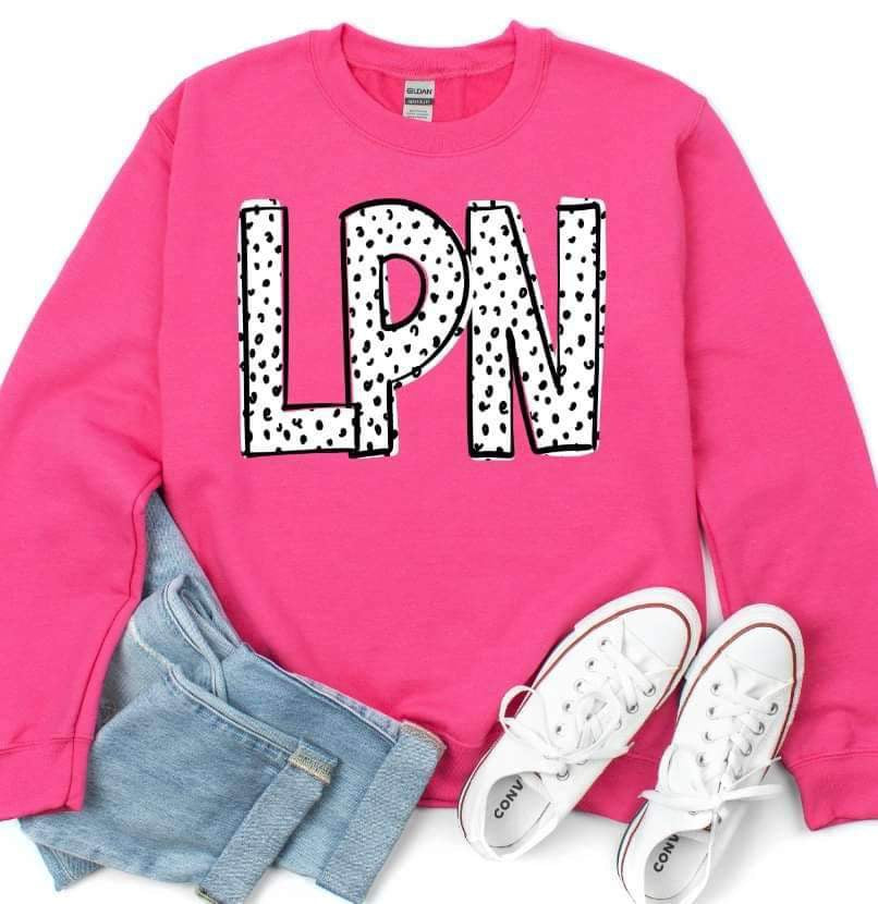 LPN dotted font 23513 DTF transfer