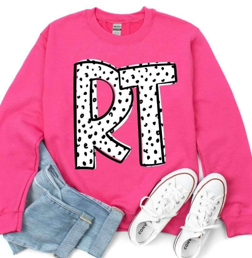 RT dotted font 23512 DTF transfer