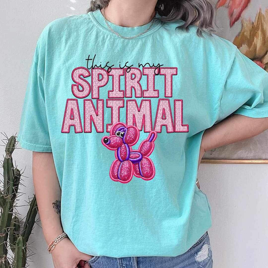 This is my spirit animal balloon dog 23559 DTF transfer