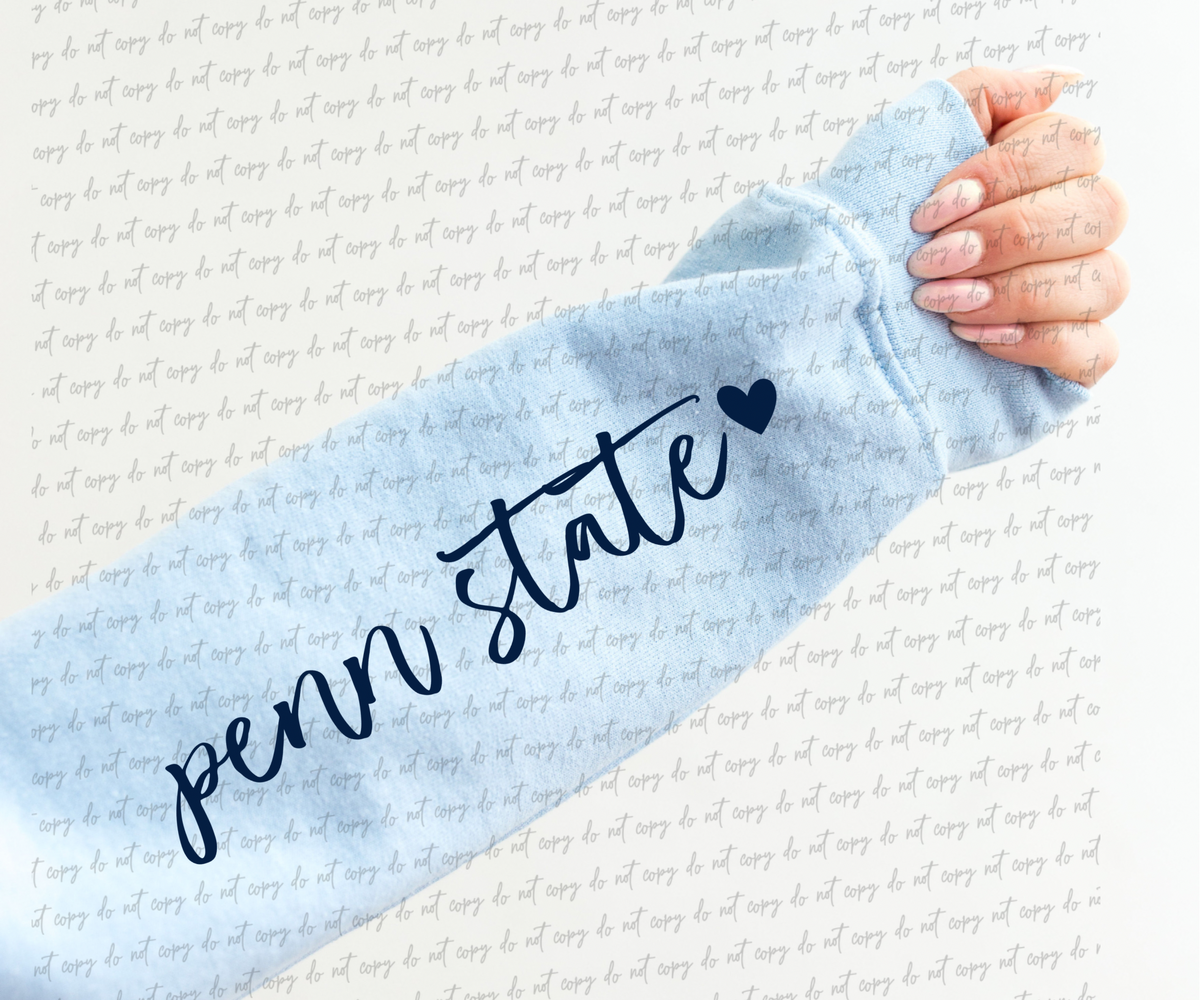 Penn State (sleeve) DTF TRANSFER