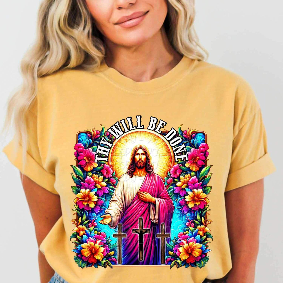 Thy will be done 23596 DTF transfer