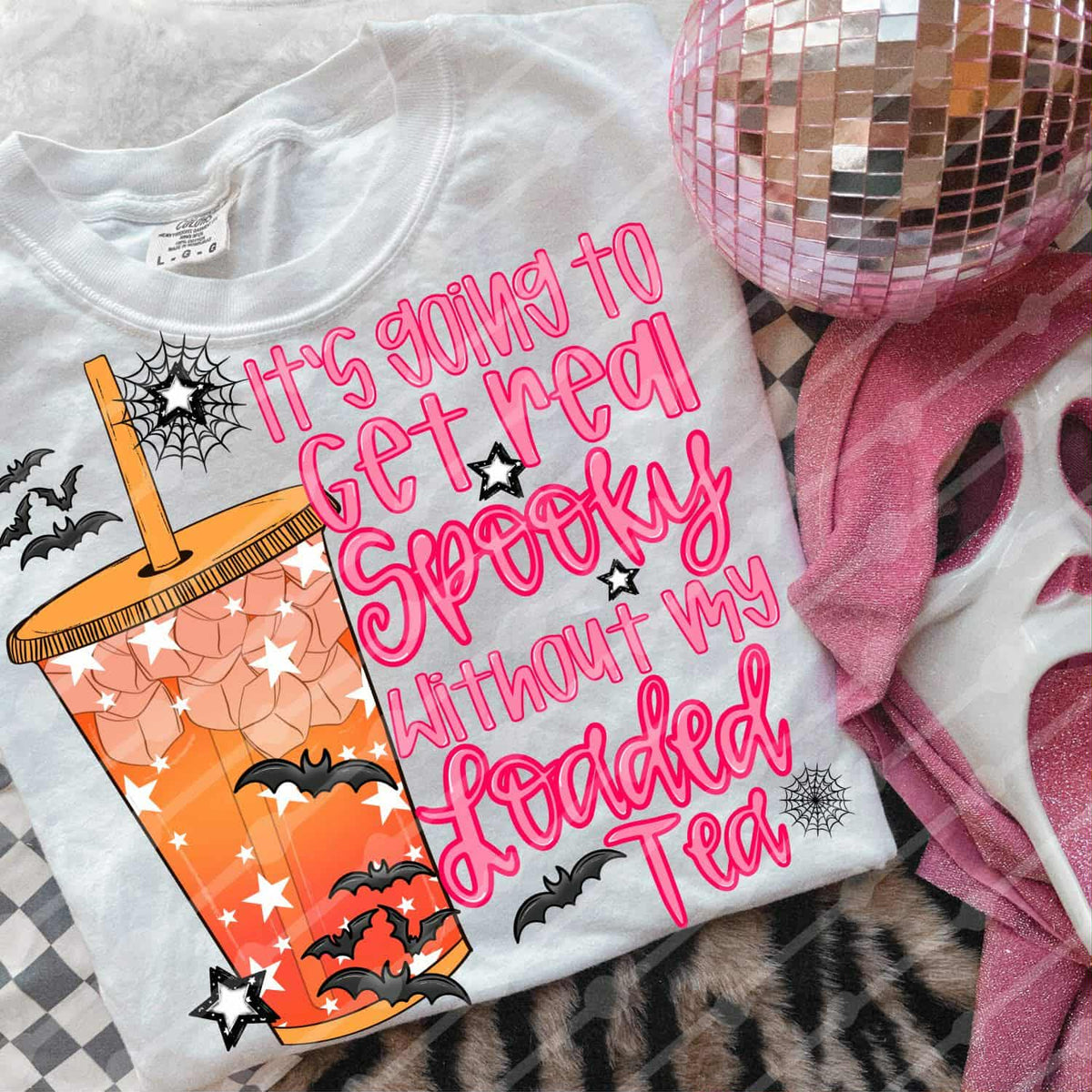 Real Spooky Loaded Tea (JBD) DTF Transfer