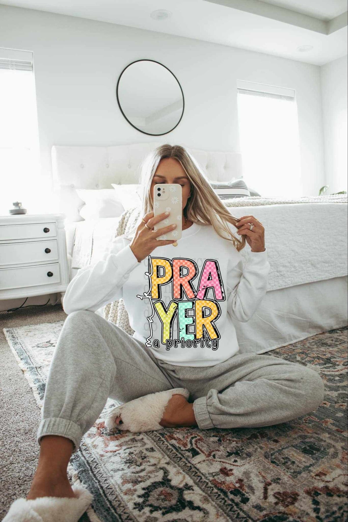 Make prayer a priority 82157 DTF transfer