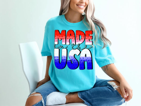 Made in the USA ombre 32705 DTF transfer