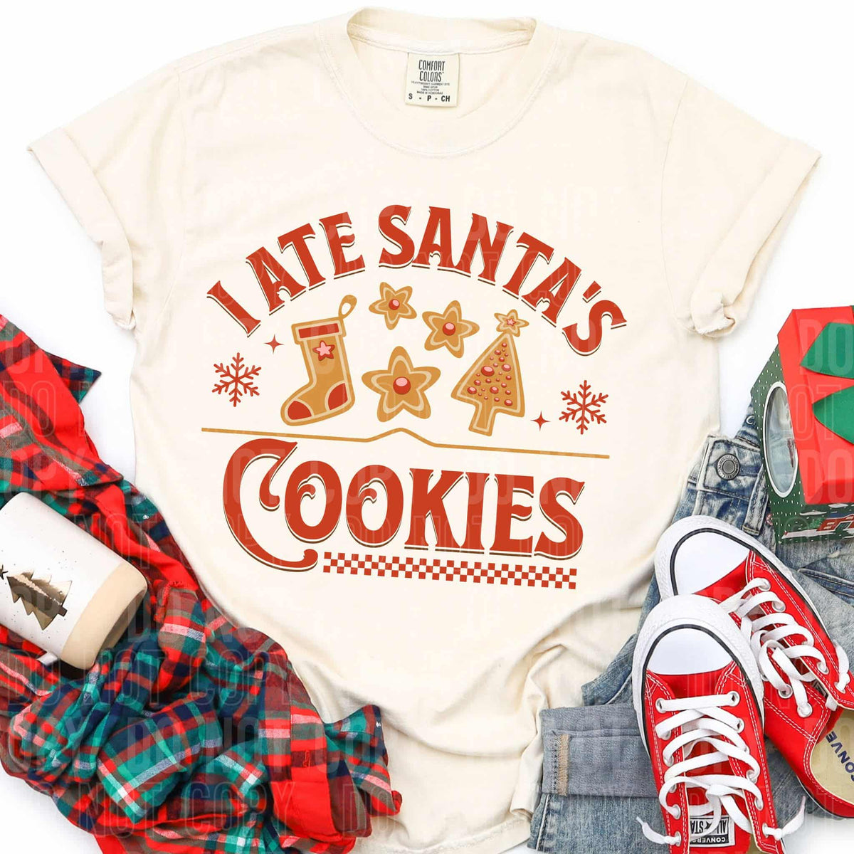 I Ate Santa’s cookies SBB DTF transfer