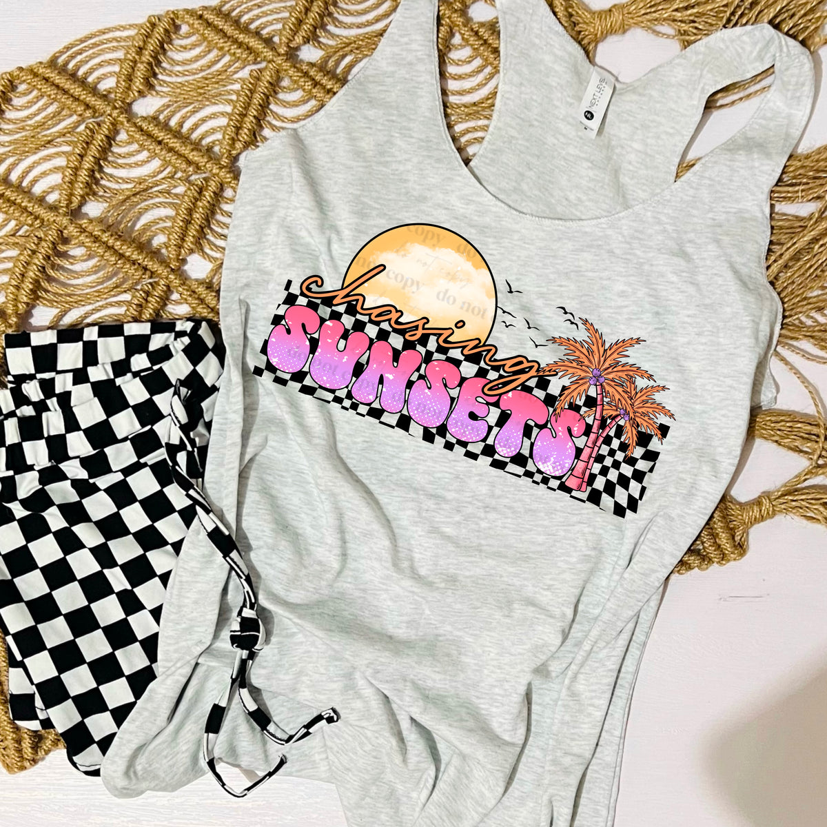 Chasing sunsets (CSC) 32727 DTF transfer