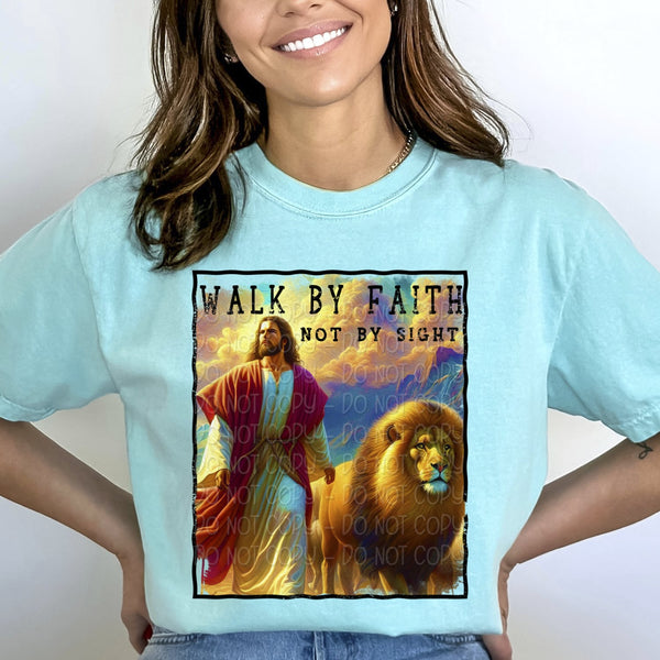 Walk by faith not by sight exclusive 32806 DTF transfer
