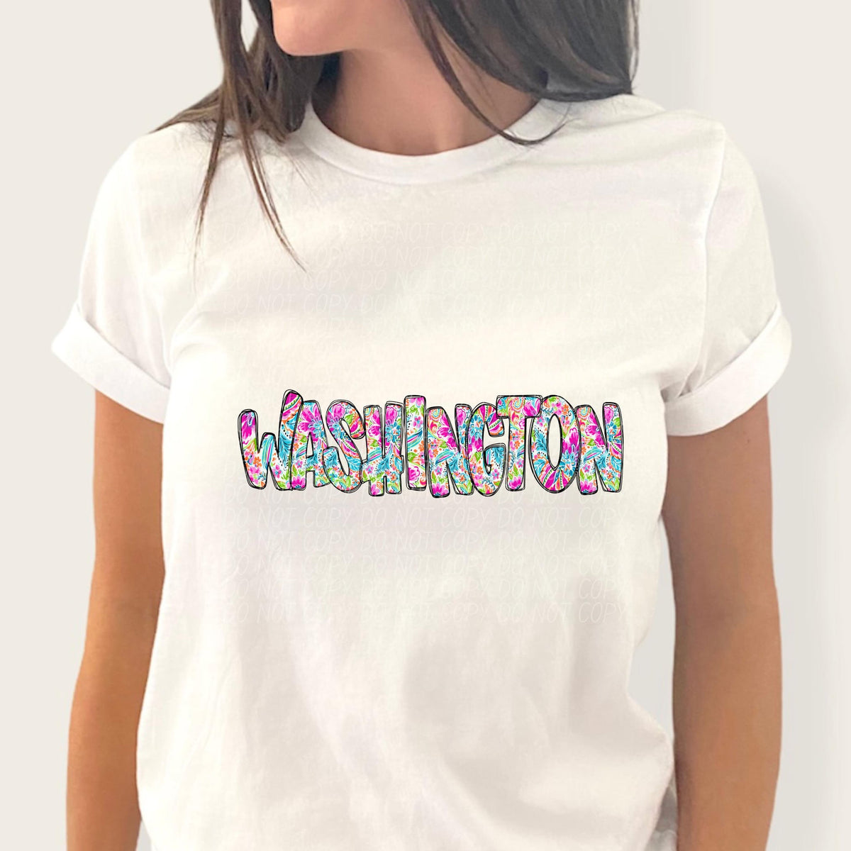 Washington paisley filled (CITY) 52349 DTF transfer