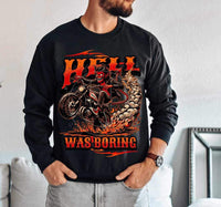 Hell was boring (LYTTLE) 23817 DTF transfer