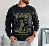 I want to believe in aliens (LYTTLE) 23815 DTF transfer