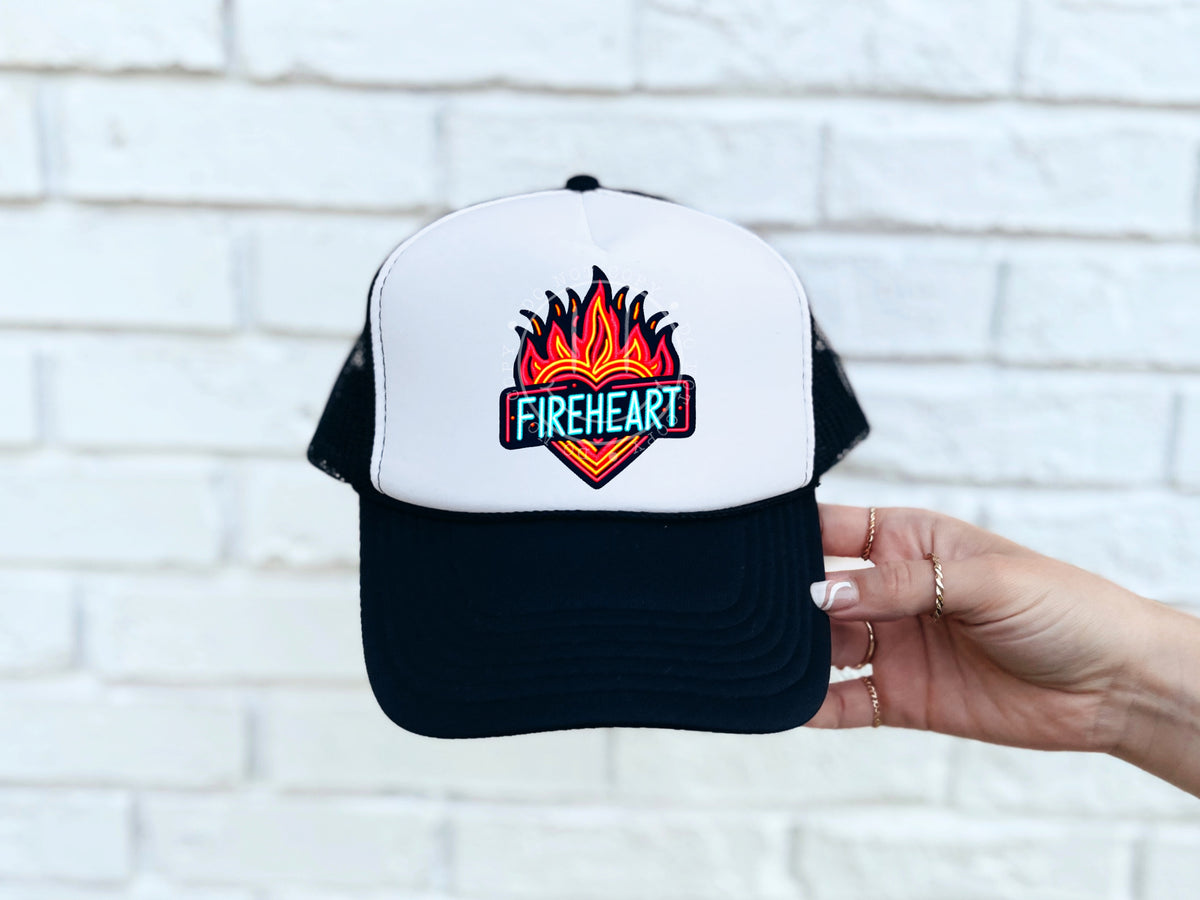 Fireheart hat patch 32979 DTF transfer