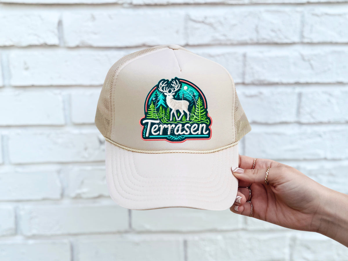 Terrasen hat patch 32976 DTF transfer