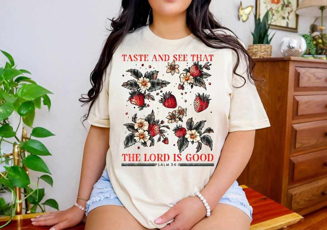 Taste and see that the lord is good (PH) 82448 DTF transfer