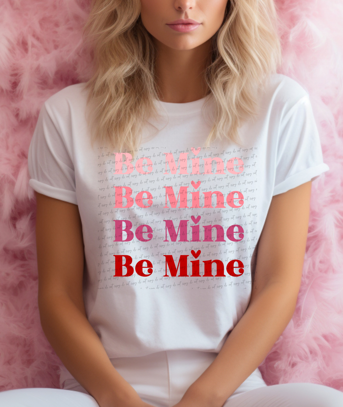 Be mine color ombre 56336 DTF transfers