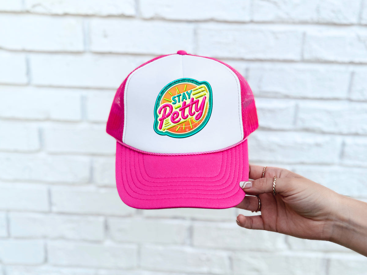 Stay petty hat patch 32900 DTF transfer