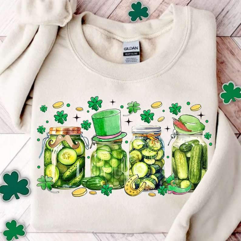 St patricks pickles 23909 DTF transfer