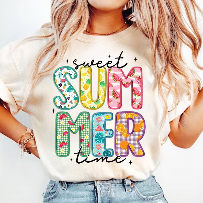 Sweet summertime fruit filled 32983 DTF transfer