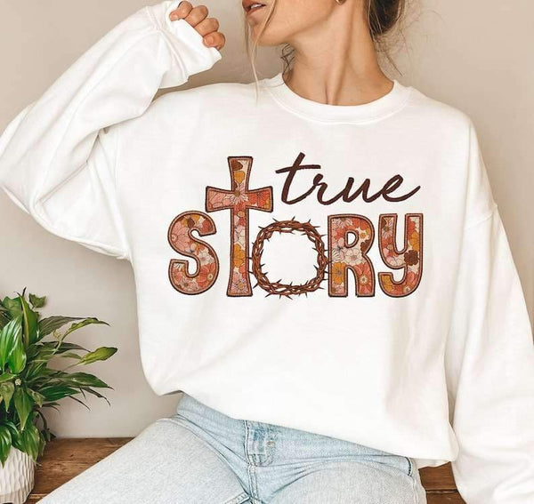 True story floral 23952 DTF transfer