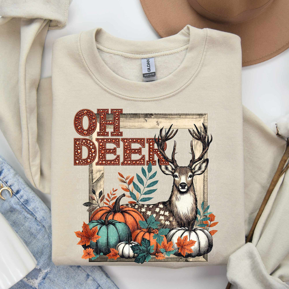 Oh deer (TDD) 52583 DTF transfer