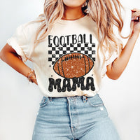 Football mama glittery football 33005 DTF transfer