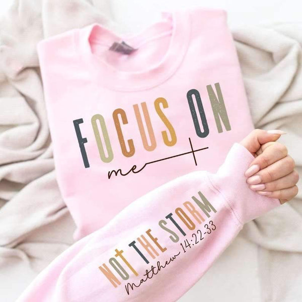 Focus on me not the storm 23939 DTF transfer