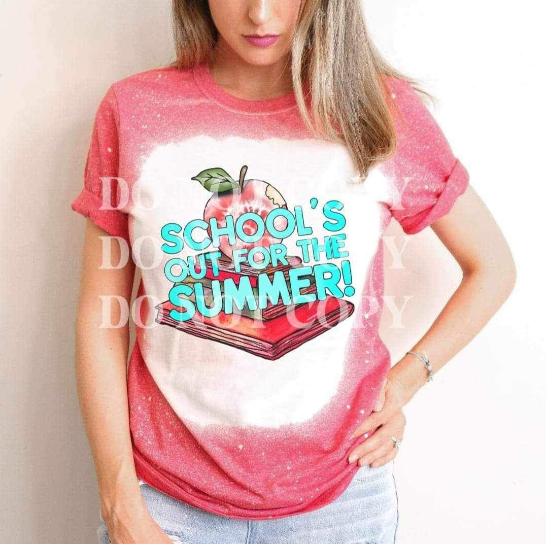 Schools out for the summer 23970 DTF transfer