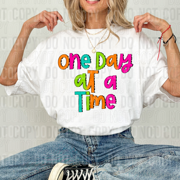 One day at a time (SBB) 33051 DTF transfer