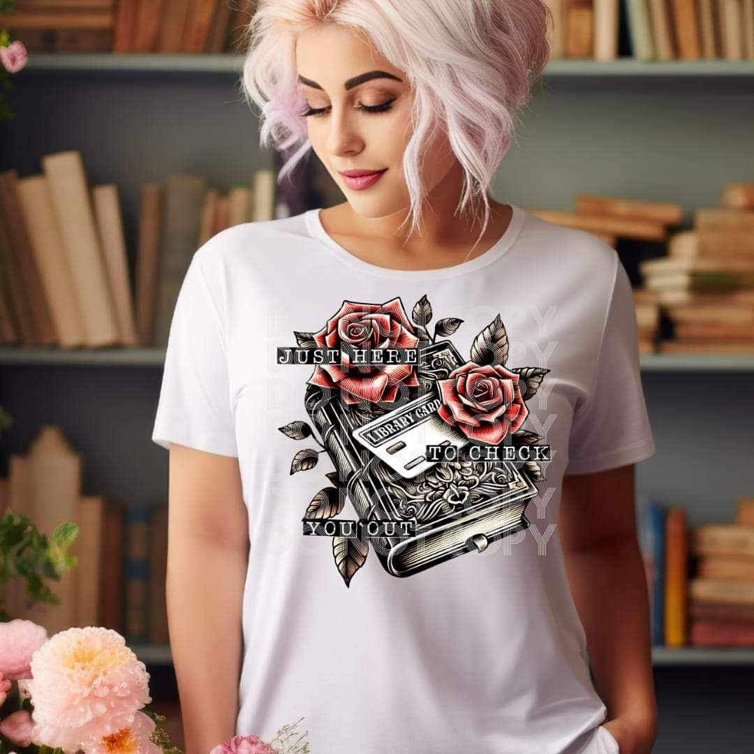 Just trying to check you out book 24021 DTF transfer