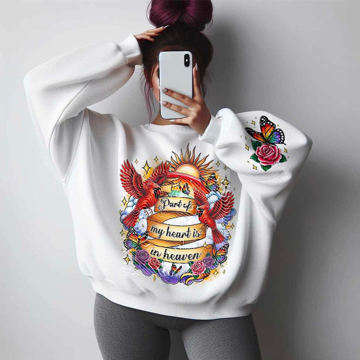 Part of me is in heaven FRONT 24067 DTF transfer