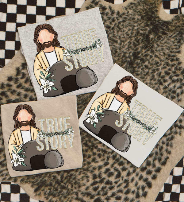 True story jesus and tomb 24077 DTF transfer