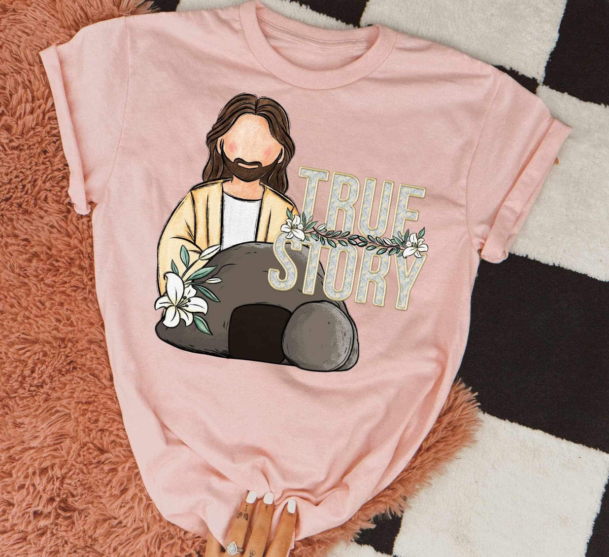 True story jesus and tomb 24077 DTF transfer