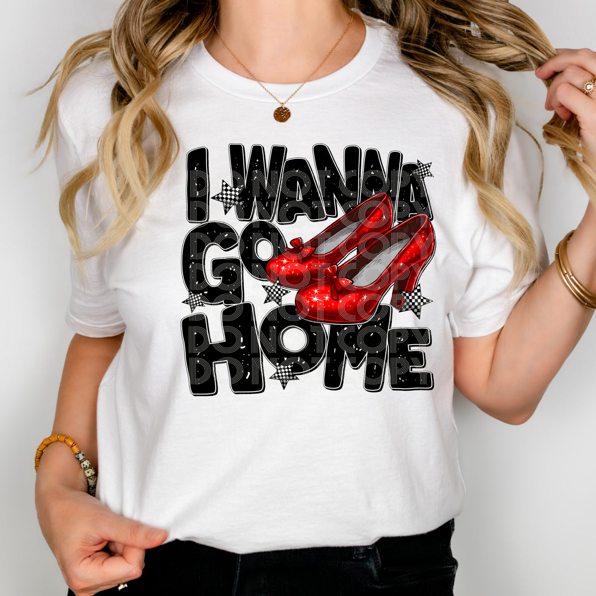 I wanna go home 33148 DTF transfer