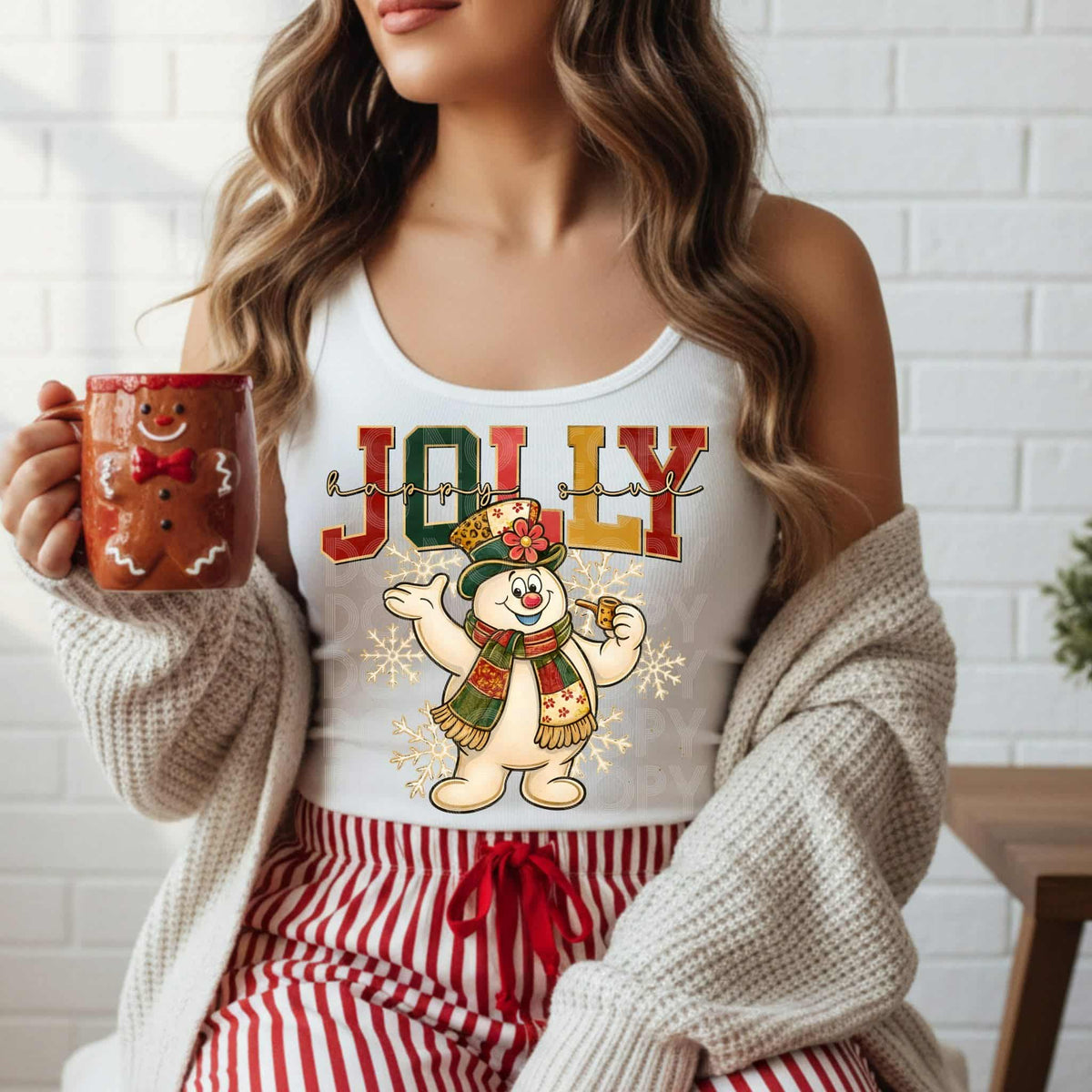 Jolly Snowman (PH) DTF transfer