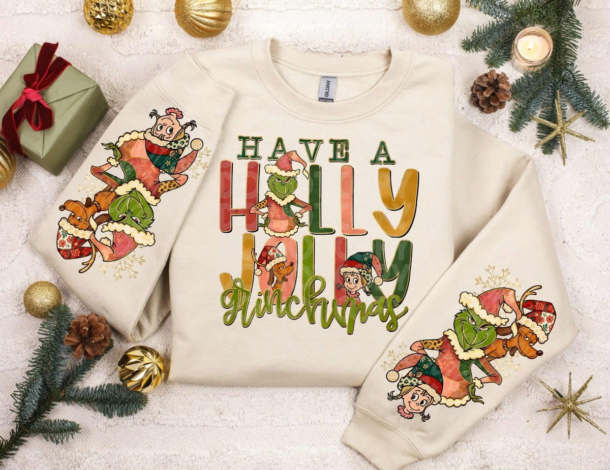 Have a Jolly G-mas front only (PH) DTF transfer