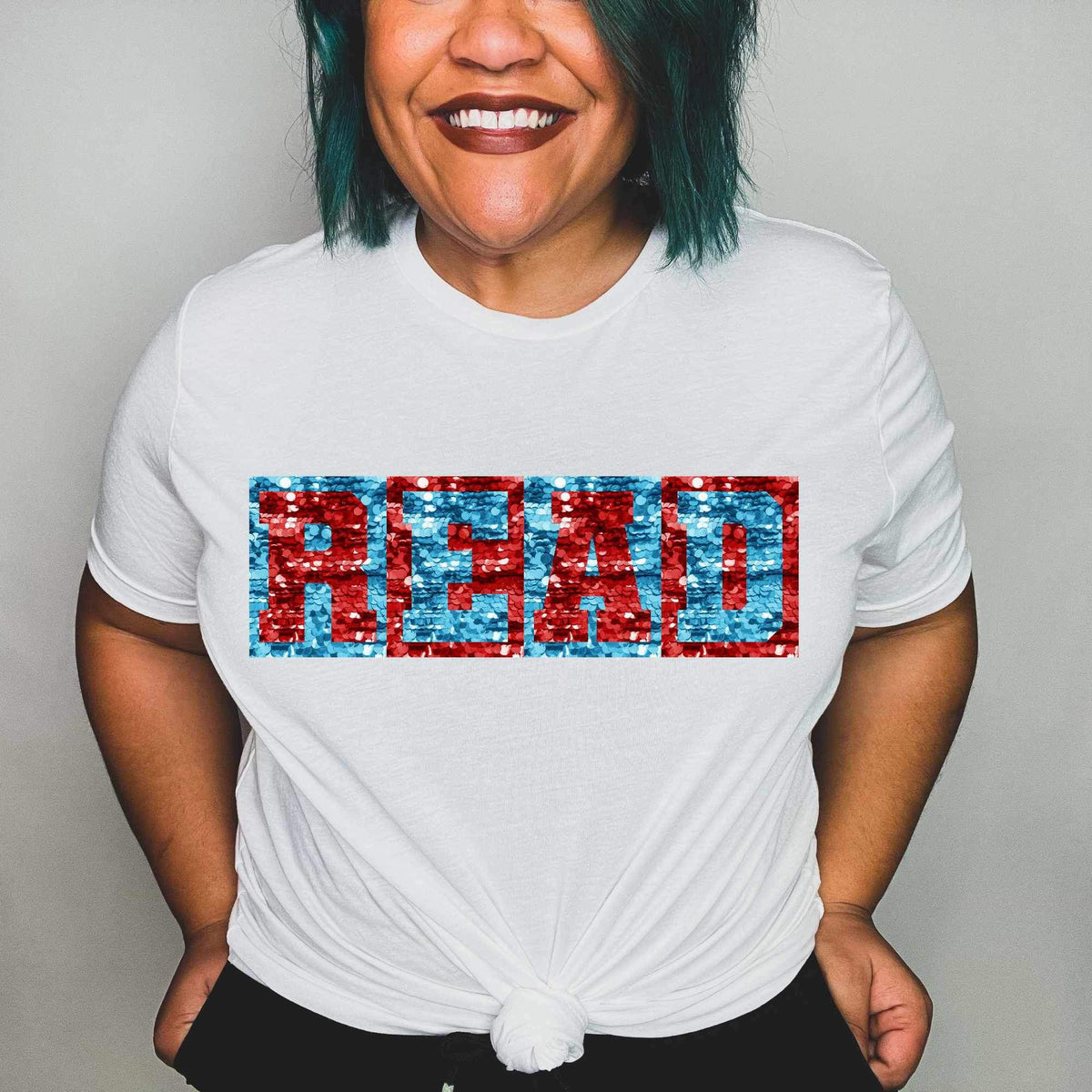 Read block letters RED R (CITY) 24244 DTF transfer