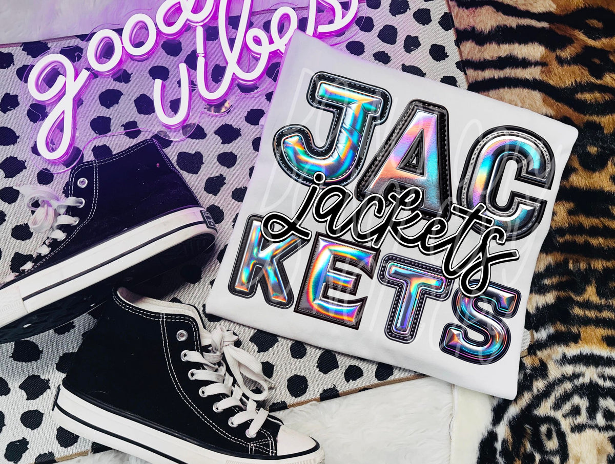 Jackets holographic 45221 DTF transfers