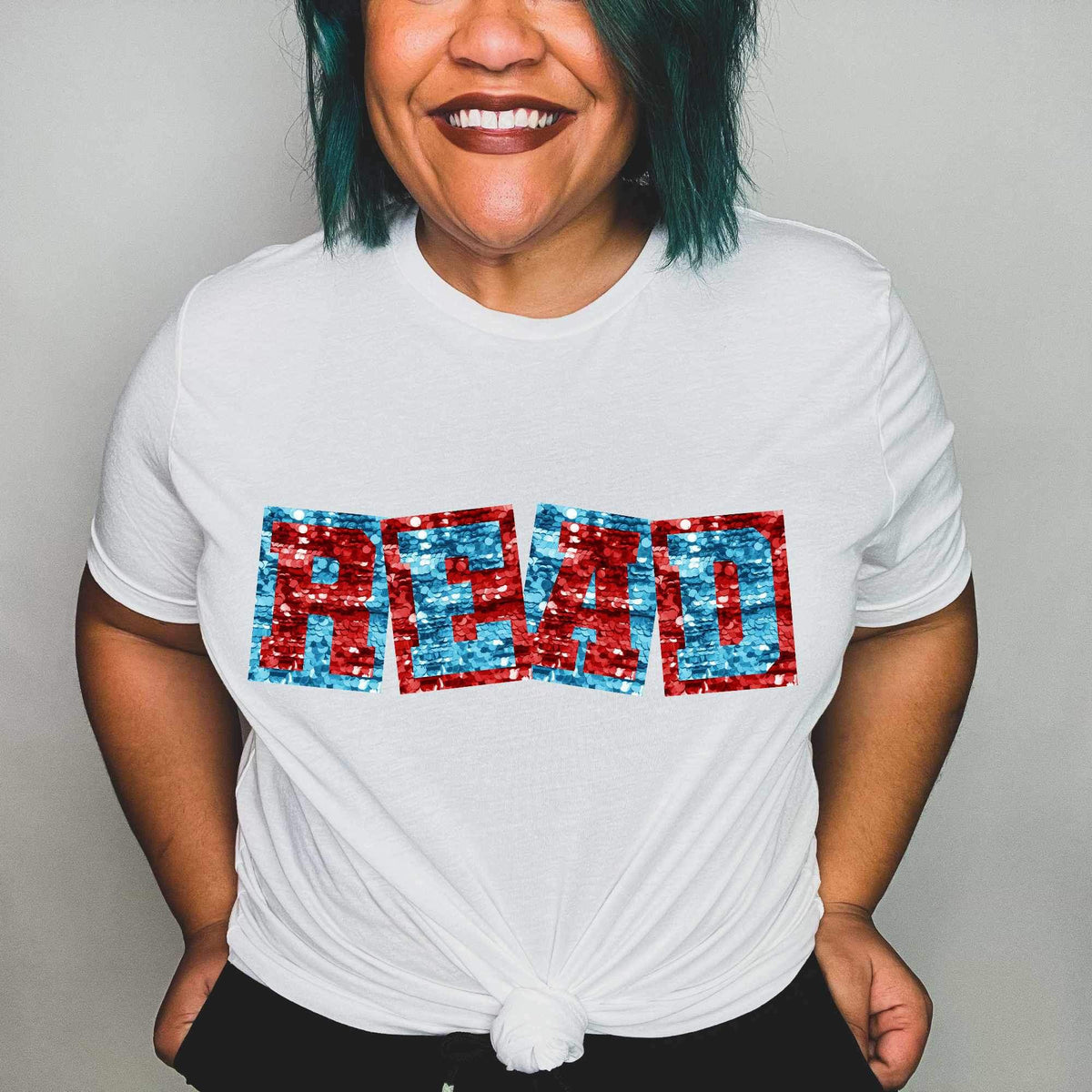 Read block letters RED R (CITY) 24244 DTF transfer