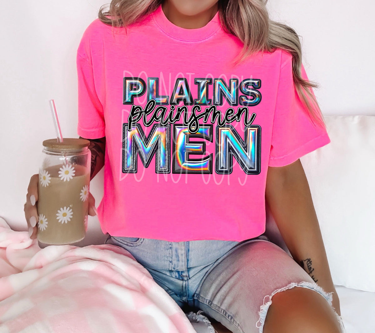 Plainsmen holographic 45222 DTF transfers