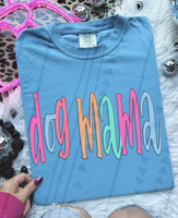 Dog mama colorful 33399 DTF transfer