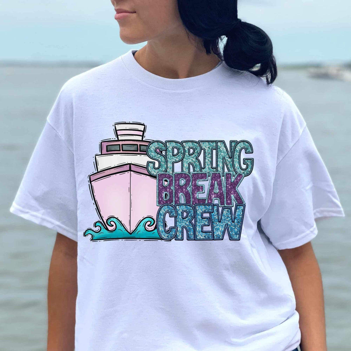 Spring break crew ship (CITY) 24235 DTF transfer