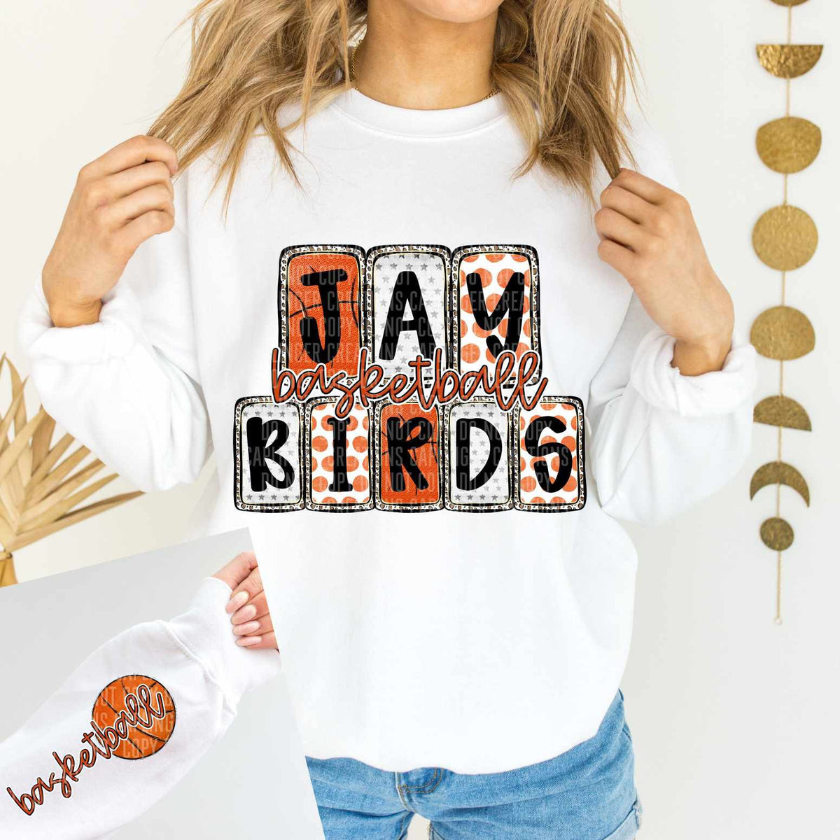 Jaybirds Basketball FRONT (Caplinger) 82837 DTF transfer