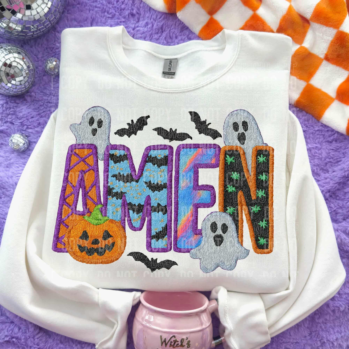 Amen Spooky (SBB) DTF transfer