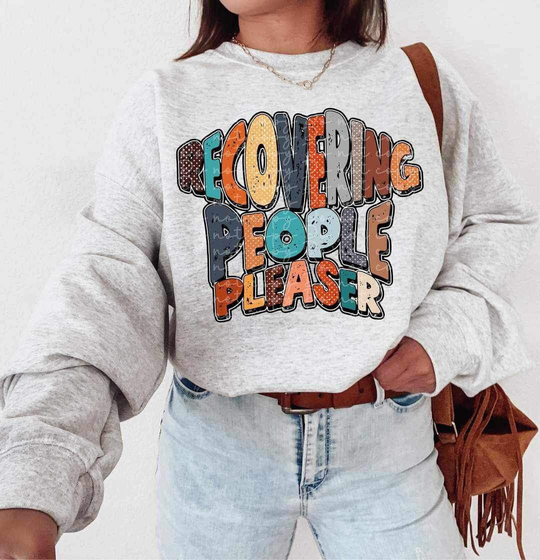 Recovering people pleaser 9783 DTF TRANSFERS