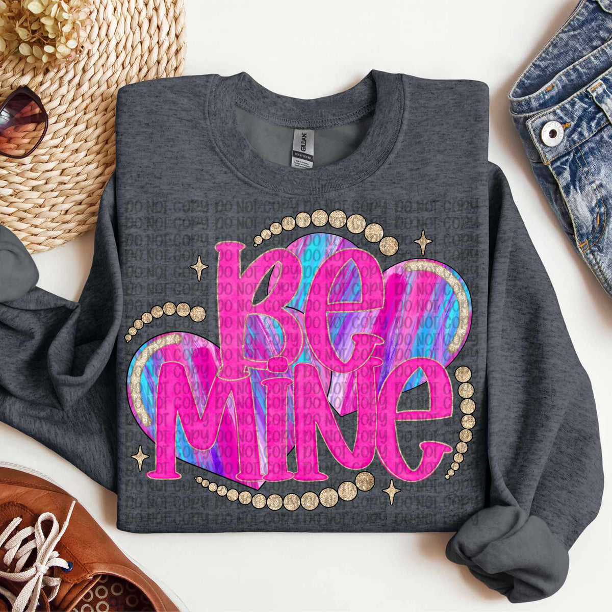 Be mine hearts (VP) 84031 DTF transfer